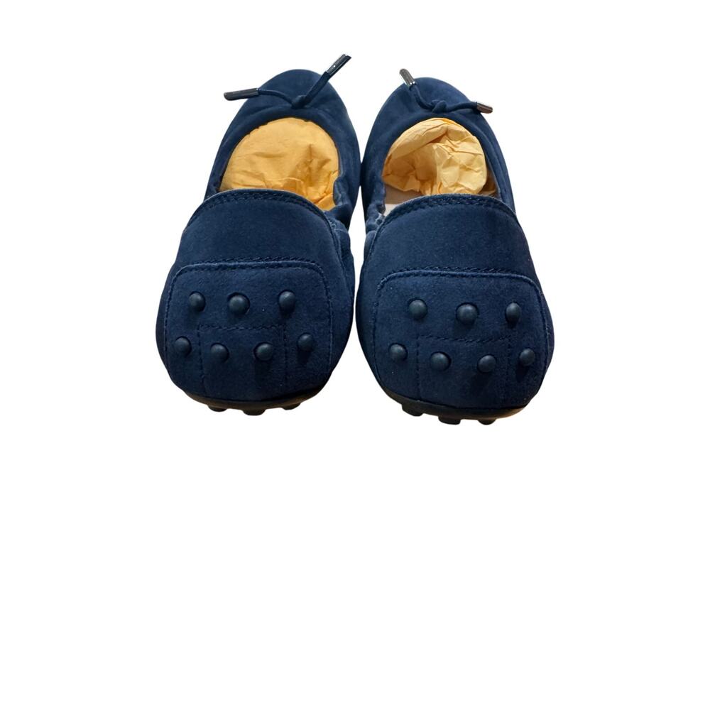 Tods Blue Suede Ballerina Dee Laccetto Ballet flats sz. 38 - Picture 7 of 9
